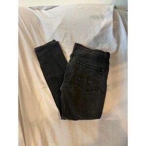 Across the Pond Classic Fit Black Jeans